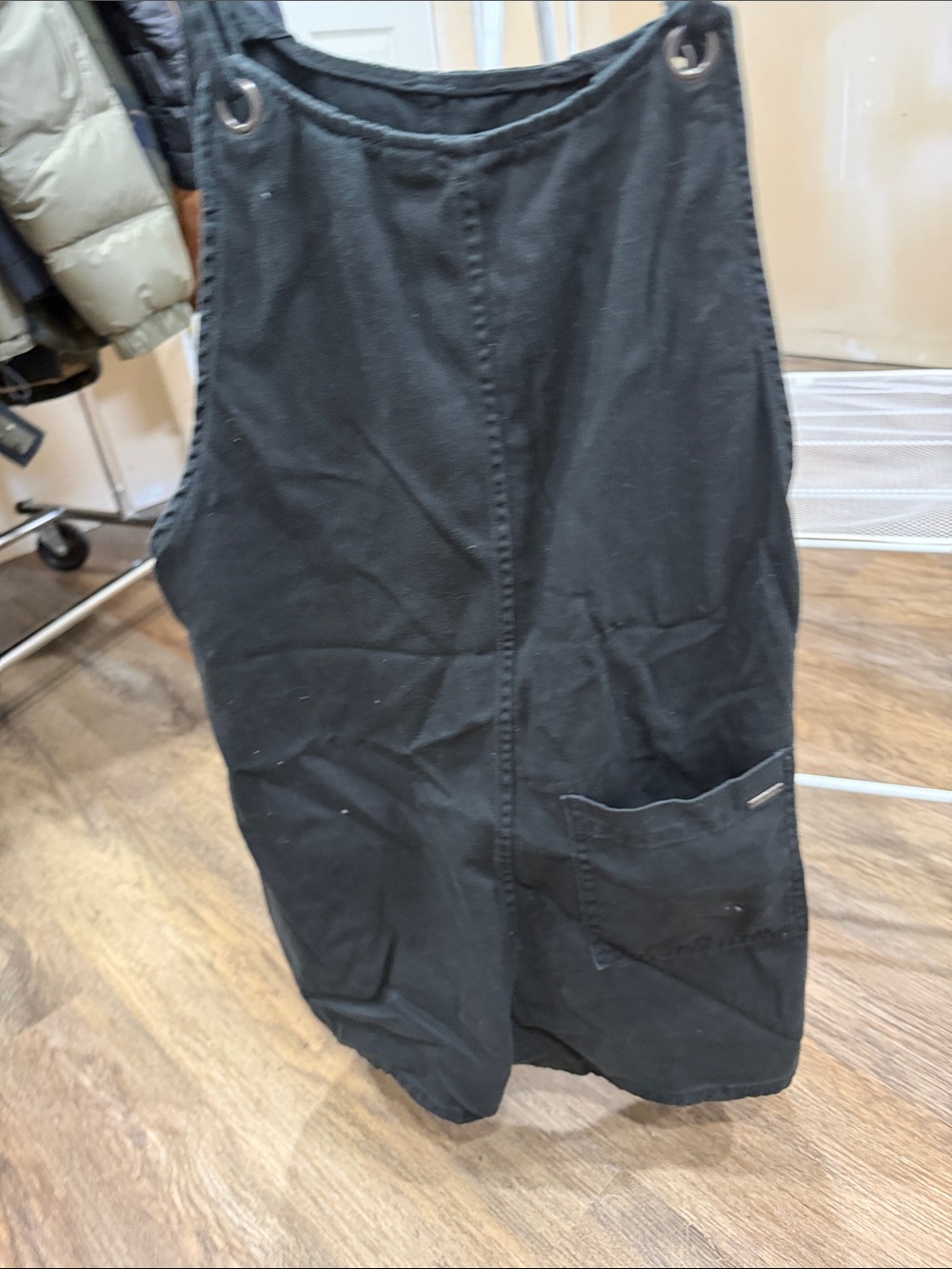 Volcom Black Strappy Short Romper - Picture 4 of 4